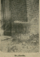 Stara chrzcielnica w Strzelinie przed wojną