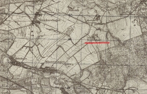 Folwark Michnowo jako Sommershagen na przedwojennej mapie