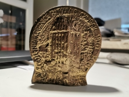 Rewers Medalu Towarzystwa Odkrywców w Słupsku na okoliczność 200 rocznicy bitwy o Słupsk